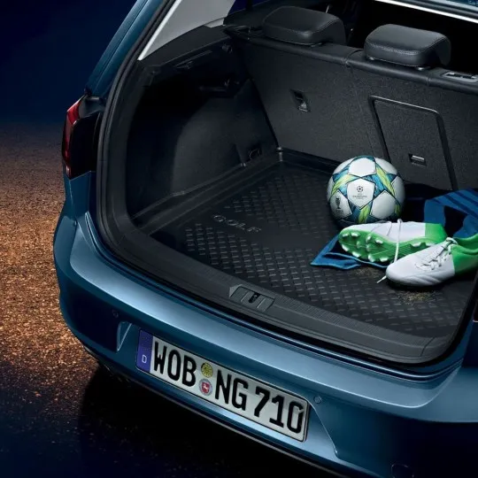 Tapis de coffre sur mesure pour Volkswagen VW Golf Mk7 Sportwagen  comprenant R Type et All Track – 2012 à 2020 (342)