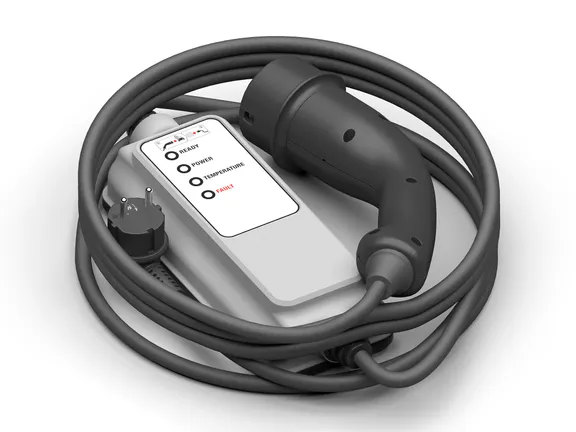 Câble de recharge Type 2 côté véhicule / prise domestique côté