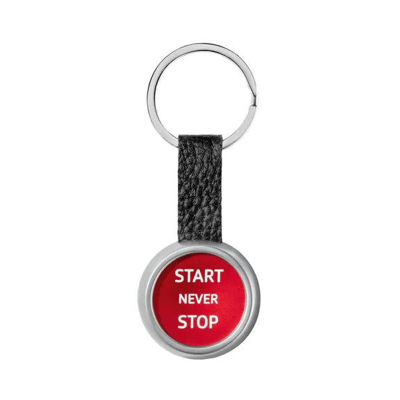 Porte Cles Startstop Audi Sport Rouge - Accessoires Produits Derives