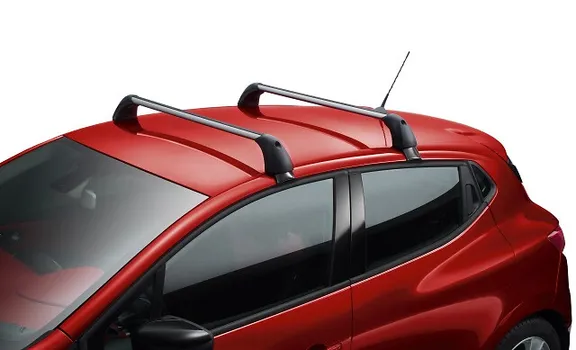2 Pièces Voiture Barres De Toit pour Renault Clio 5 Door Hatchback  2013-2019, Aluminium Barre Transversale De Galerie De Toit Railing  Porte-Bagages de