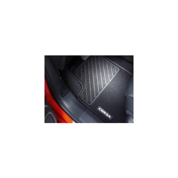Tapis de Sol pour Opel Corsa F 2019-2023 OMAC 3D Noir Caoutchouc
