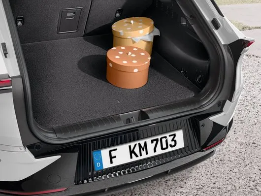 Polymères de sol de coffre de voiture pour Kia EV6, tapis imperméable  anti-rayures, doublure de bagage, coussin Trey, accessoires 2023, 2022, CV