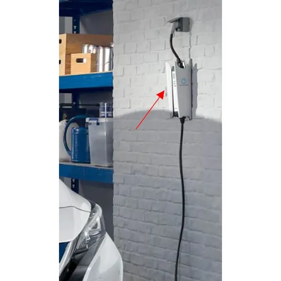 JULIK Support Montage Mural Câble Recharge Voiture électrique de
