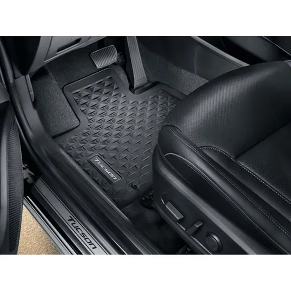 Rizline Tapis en caoutchouc 3D Tapis de voiture Tapis de sol compatibles  avec Hyundai
