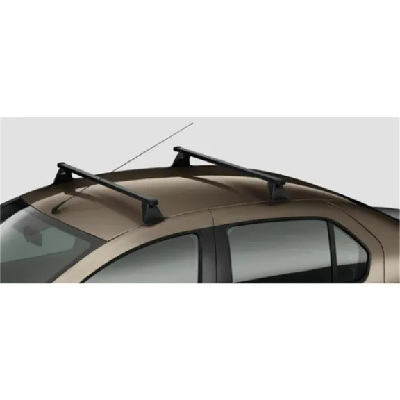 Barres de toit transverses en acier pour Dacia Duster